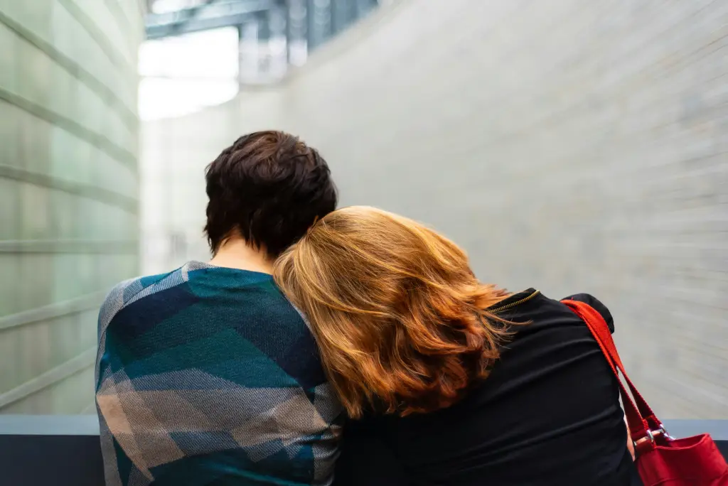 couple supporting each other